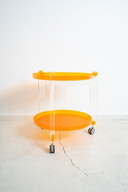 Drink trolley by Luigi Massoni for Guzzini 