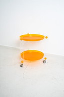 Drink trolley by Luigi Massoni for Guzzini 