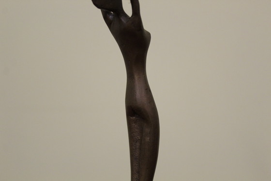 Image 1 of Figurine vintage en bronze ballerine 4/6