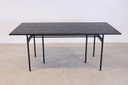 Fest nude table black