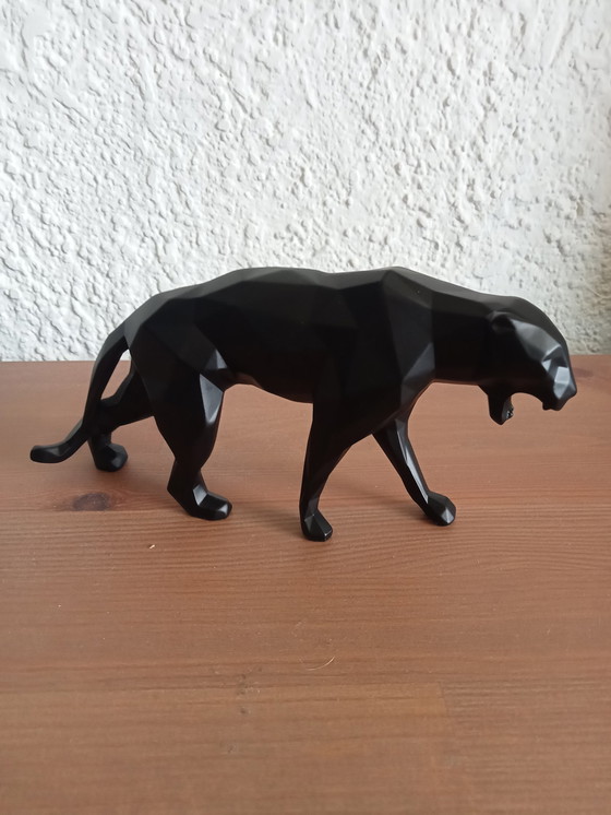 Image 1 of Richard Orlinski Panther Matte Black