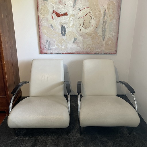 2x fauteuil Gelderland Jan des Bouvrie