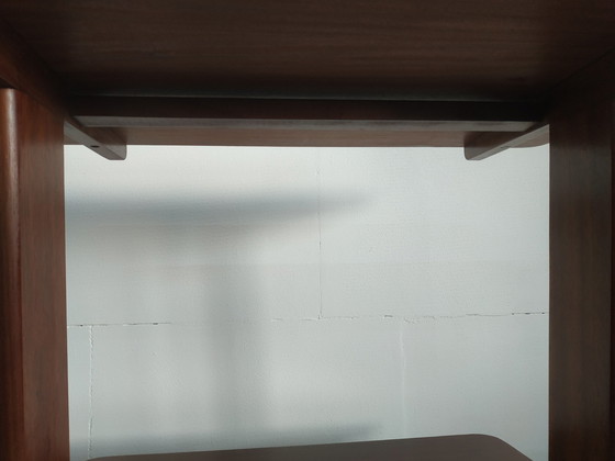 Image 1 of Carrello portavasi in legno vintage con ruote