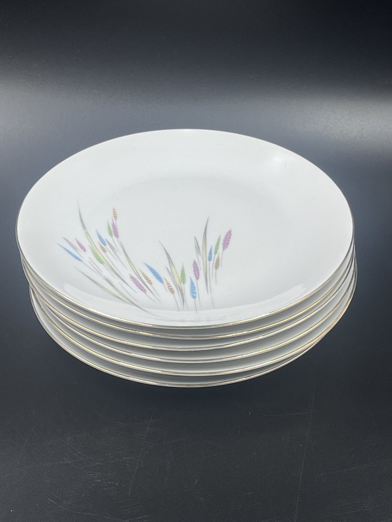 Image 1 of Set Of 6 Bareuther Dessert Plates