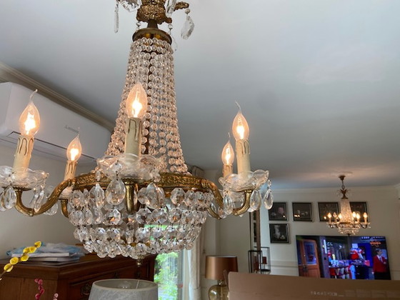 Image 1 of 2x Classic Chandeliers vintage