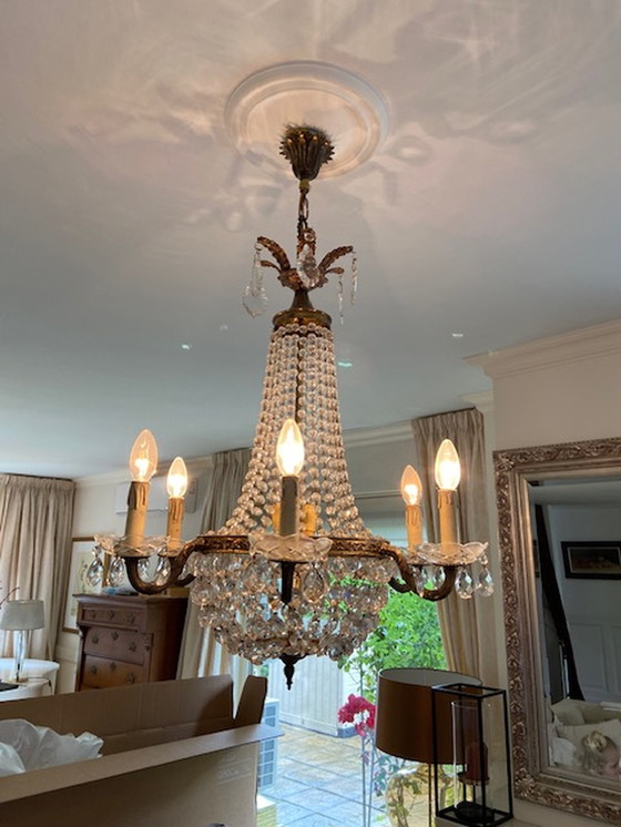 Image 1 of 2x Classic Chandeliers vintage