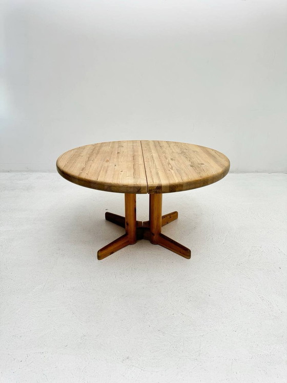 Image 1 of Extendable pine dining table By Rainer Daumiller, Design + Handwerk