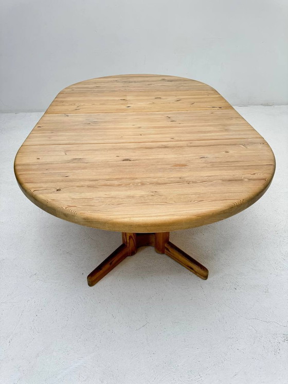 Image 1 of Extendable pine dining table By Rainer Daumiller, Design + Handwerk