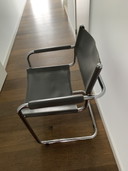 2x Thonet office chairs model S34 by Mart Stam