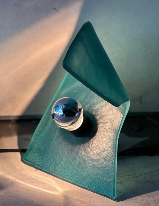 Table Lamp (1), Mid Century Modern, Art Deco, De Majo, Murano Glass, Luxury Vintage, Rare