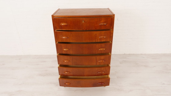 Image 1 of Chest of drawers | Danish design | Teak | 6 drawers | 111 cm