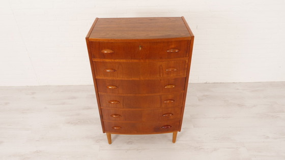 Image 1 of Chest of drawers | Danish design | Teak | 6 drawers | 111 cm