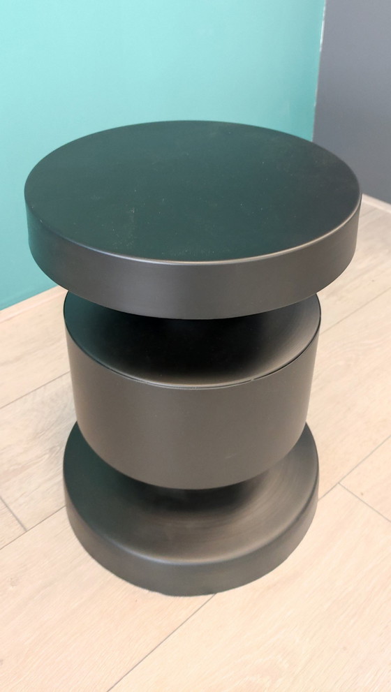 Image 1 of Modern Black Design Side Table Of Metal