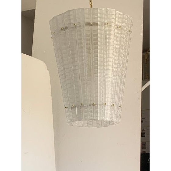 Image 1 of Murano Glass Sputnik Chandelier Lantern, Mazzega Style