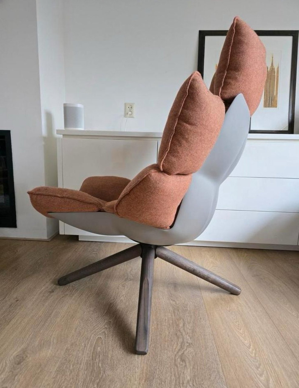 Lounge Chair Poltrona Husk Patricia Urquiola 3D Husk Armchair