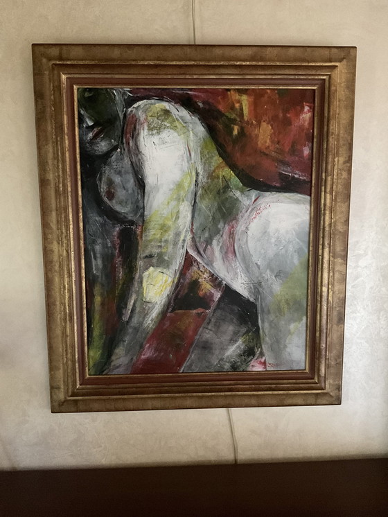 Image 1 of Painting Female Nude - Elly Hartholt