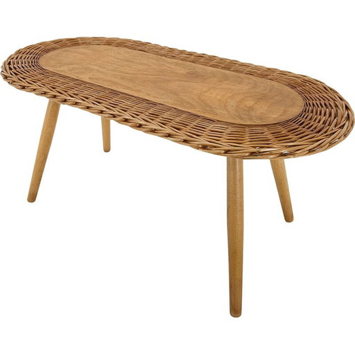 Vintage side table by Jan Kalous for Uluv, Czechoslovakia 1970