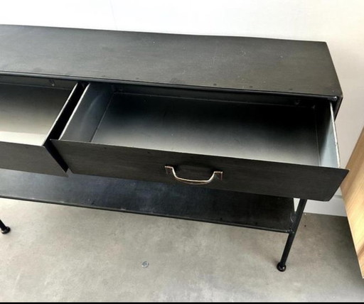 Pomax Sidetable Industrial Black