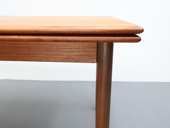 Image 1 of Mid - Century Modern Dining Table Extendable To 2.30M Teak