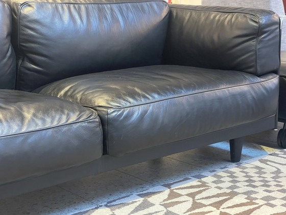 Image 1 of Poltrona Frau Sofa Twice With Ottoman