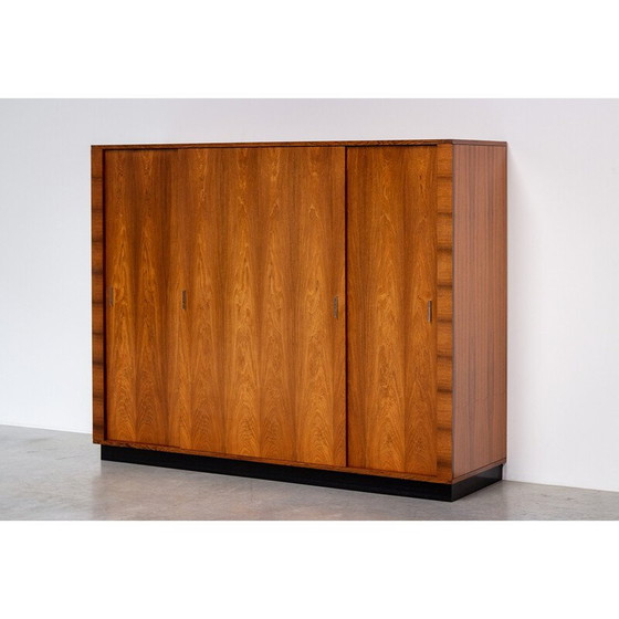 Image 1 of Art Deco vintage rosewood cabinet by Belform, 1940s