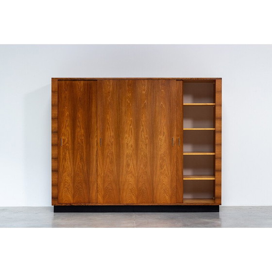 Image 1 of Art Deco vintage rosewood cabinet by Belform, 1940s
