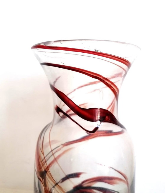 Image 1 of Tyrolean Art Deco Glass Vase