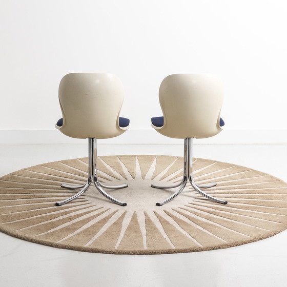 Image 1 of Set di due sedie da pranzo Martin Stoll modello 7105 per Giroflex, 1975