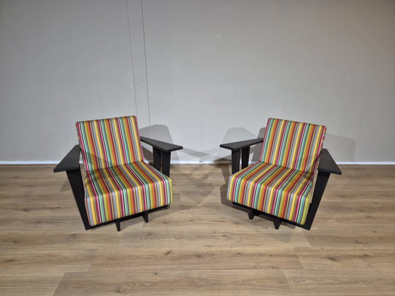 Image 1 of Sillón Neil David F1 (2 unidades) - Madera de fresno - Diseño - En perfecto estado