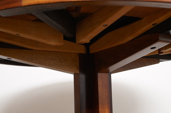 Image 1 of Dyrlund Lotus Flip Flap dining table made of rosewood