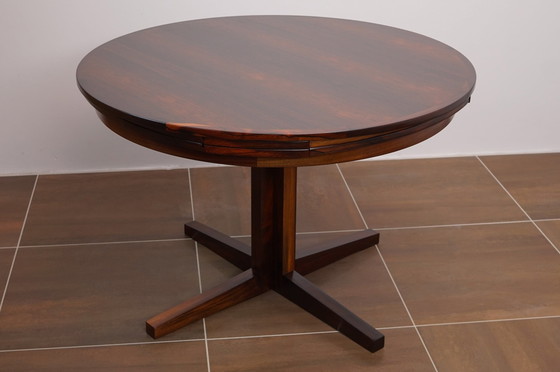 Image 1 of Dyrlund Lotus Flip Flap dining table made of rosewood