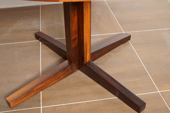 Image 1 of Dyrlund Lotus Flip Flap dining table made of rosewood