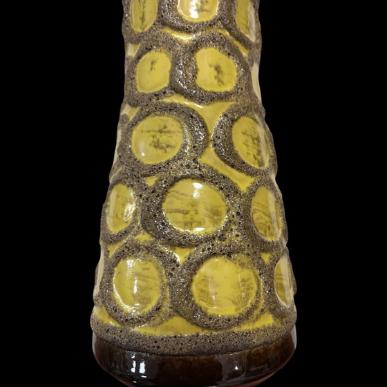 Image 1 of Fat Lava Ceramic Vase Strehla Keramik, Germany 1970S.