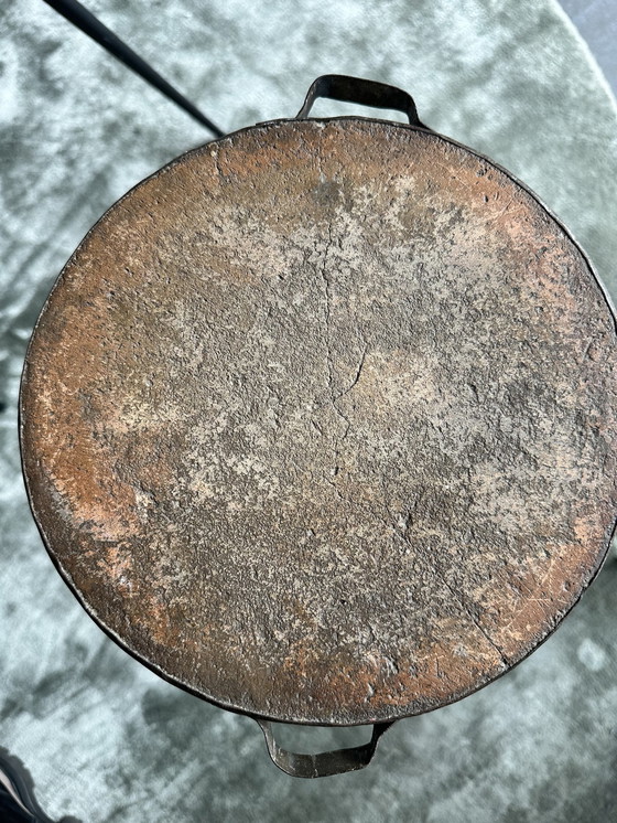 Image 1 of Tavolino brutalista di metà secolo - Catena dell'ancora