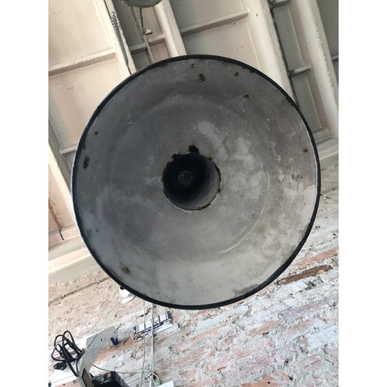 Image 1 of Ceiling Lamp  vintage Industrial Factory from Wikasy A23, 1950s