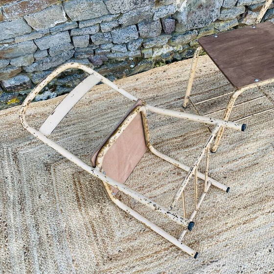 Image 1 of Pair of vintage boarding chairs