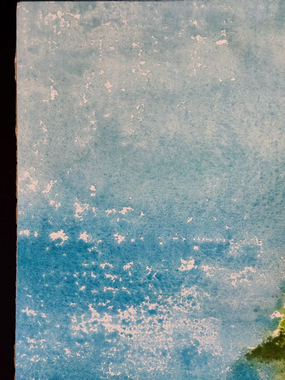 Image 1 of Paesaggio ad acquerello (1970).- Eugene Eechaut (1928-2019)