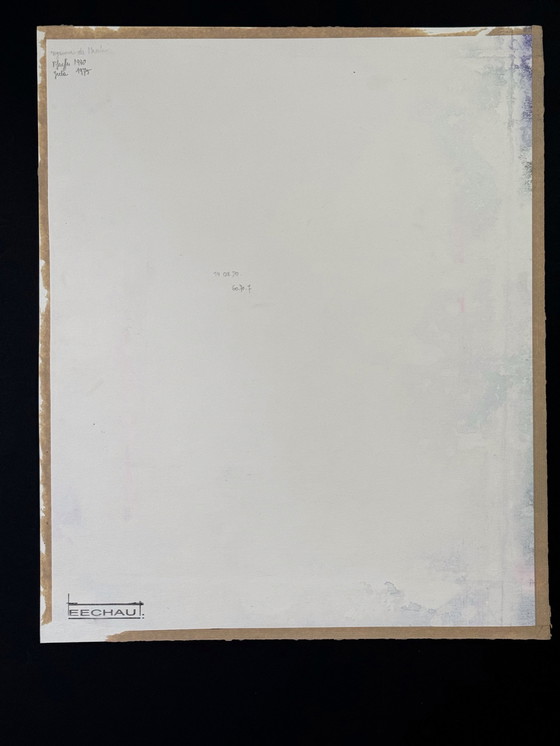 Image 1 of Paesaggio ad acquerello (1970).- Eugene Eechaut (1928-2019)