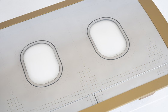 Image 1 of Braeve Design Dining Table/Bureau From Airplane Panel Airbus