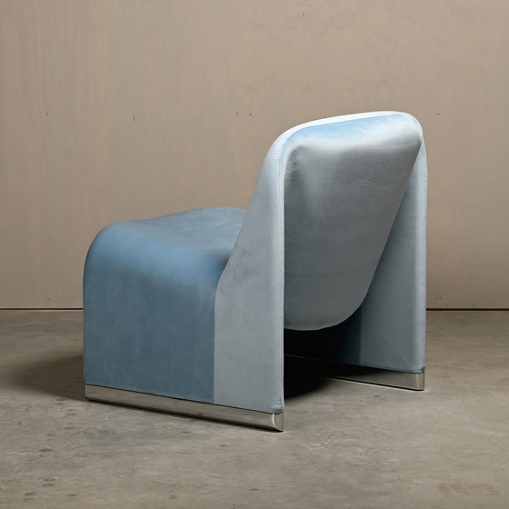 Image 1 of Giancarlo Piretti Alky Velvet Lounge Chair