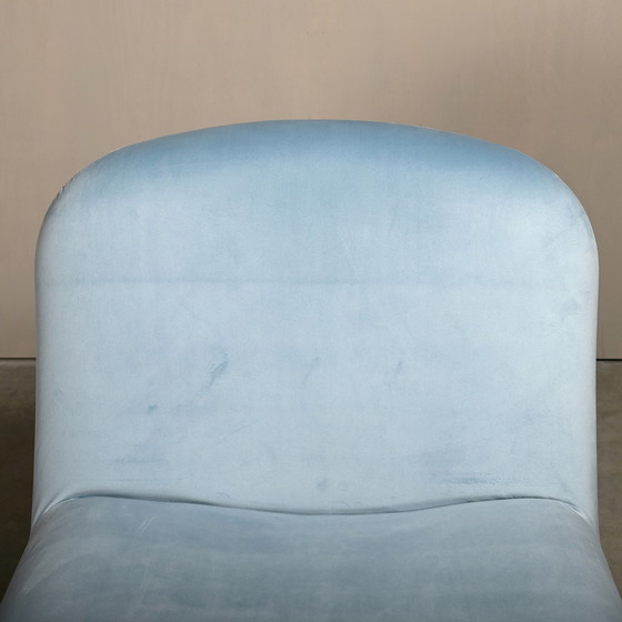 Image 1 of Giancarlo Piretti Alky Velvet Lounge Chair