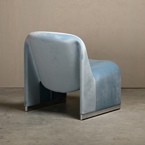 Image 1 of Giancarlo Piretti Alky Velvet Lounge Chair