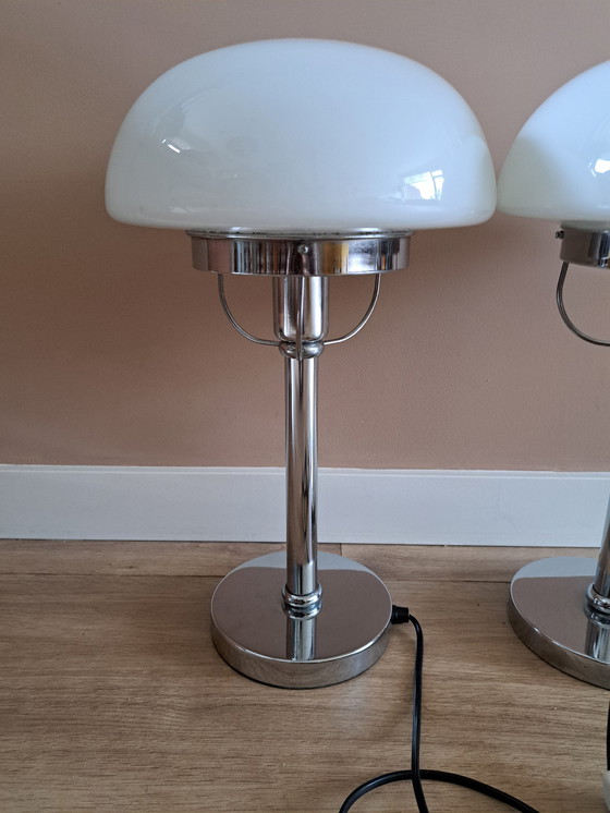 Image 1 of 2x Art Deco table lamp