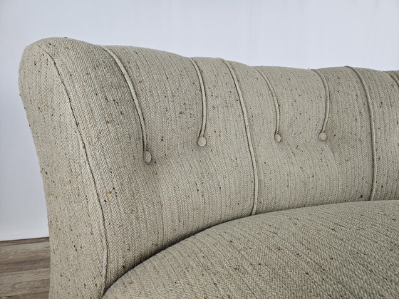 Image 1 of Mid Century Gray Modular Sofa