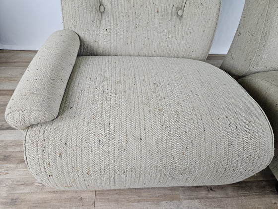 Image 1 of Mid Century Gray Modular Sofa