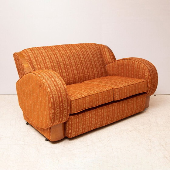 Image 1 of Vintage Art Deco Sofa 1930s