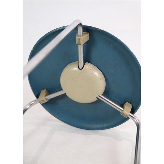 Image 1 of Set of 6 vintage Dot stools model 3170 by Arne Jacobsen for Fritz Hansen, 1974