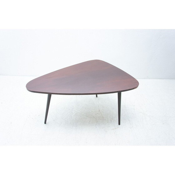Image 1 of Vintage stained beech coffee table, 1960