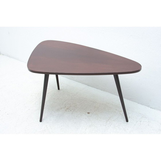 Image 1 of Vintage stained beech coffee table, 1960
