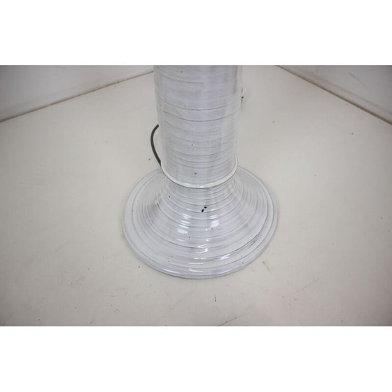 Image 1 of Vintage glazed ceramic floor lamp, Czechoslovakia 1970